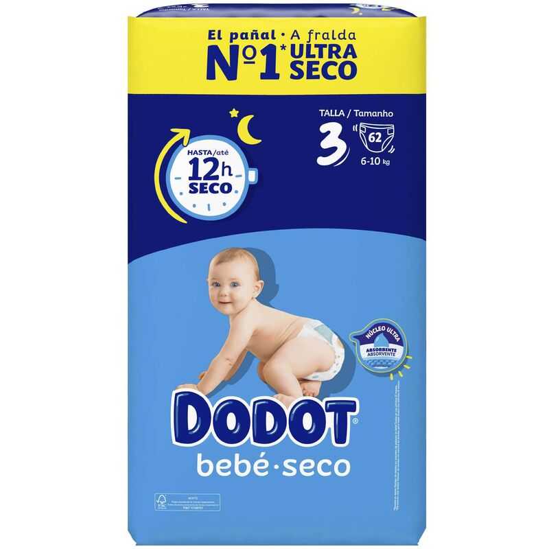Fraldas DODOT 12H