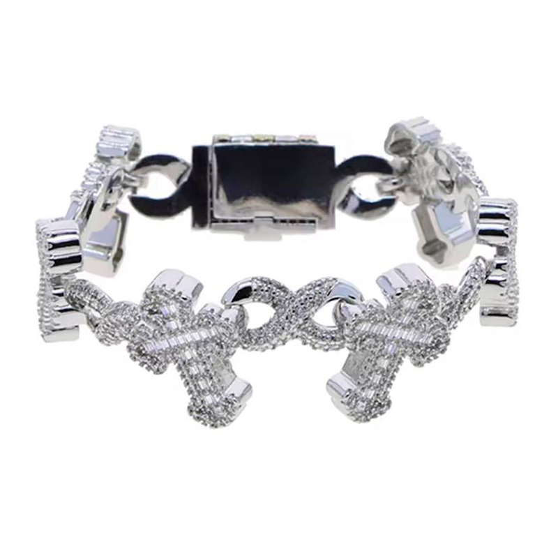 Pulseira de cruz