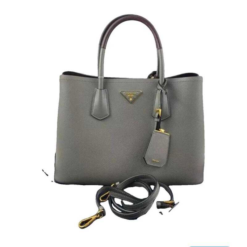 Bolsa Prada cinza
