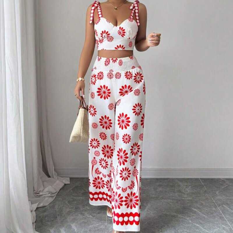 Conjunto calça cropped
