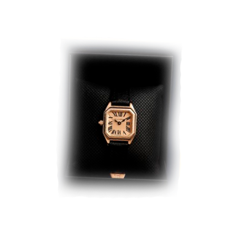 Relógio elegante preto