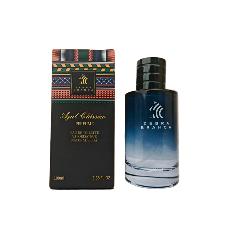 Zebra Branca Azul Clássi..