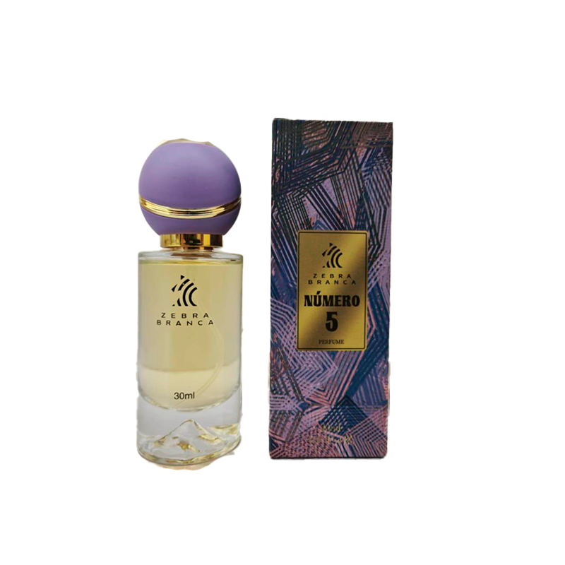 Zebra Branca Número 5 30..